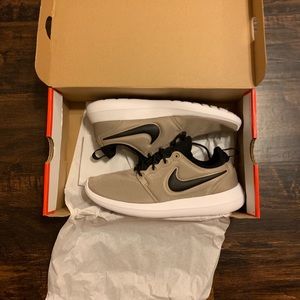 Tan and Brown Nike Roshe Twos